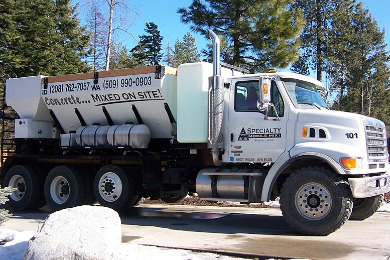 Specialty Mobile Mix Concrete